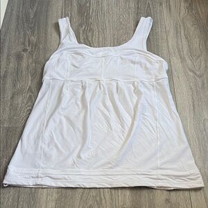 Lululemon Athletica White Tank Top